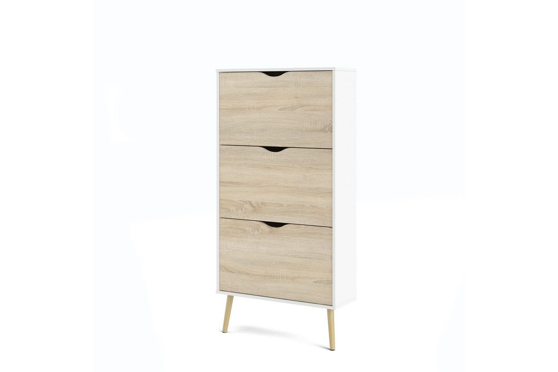 Hostafranc Skosk&aring;p 70 cm - Vit