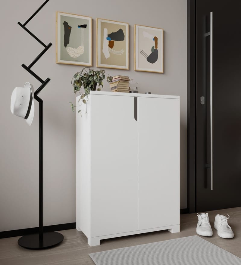 Hungirr Skoskåp 60 cm - Vit - Förvaring - Sko- & klädförvaring - Skoförvaring