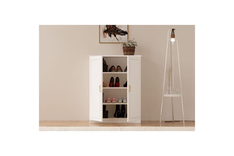Ilena Skoskåp 70 cm - Matt Vit - Förvaring - Sko- & klädförvaring - Skoförvaring