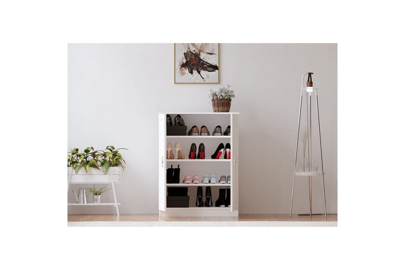 Ilena Skoskåp 70 cm - Matt Vit - Förvaring - Sko- & klädförvaring - Skoförvaring