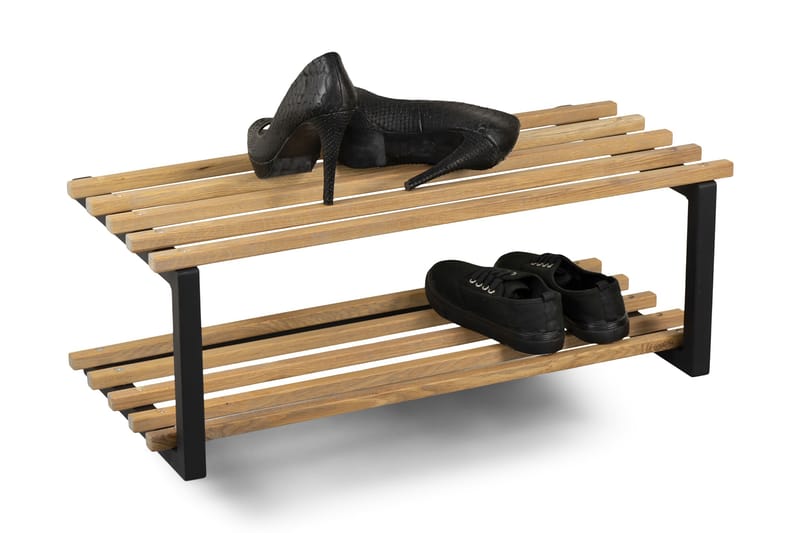 INGOLO Skohylla 71 cm Svart - Skoförvaring - Skohylla & skoställ