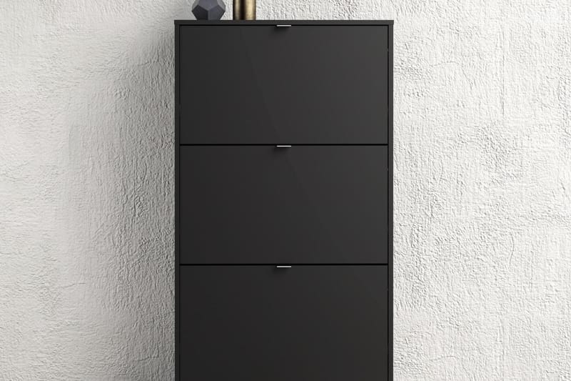 KEEPIT Skoskåp 3 Fack Svart - Förvaring - Sko- & klädförvaring - Skoförvaring