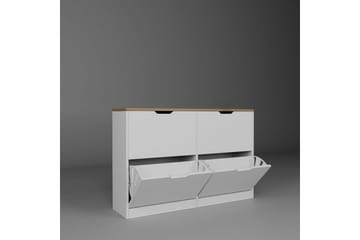 Kiichi Skoskåp 120,5 cm - Valnöt - Förvaring - Sko- & klädförvaring - Skoförvaring