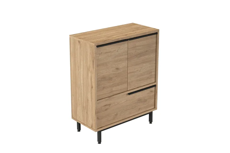 Liyakat Skoskåp 74,8 cm - Valnöt - Förvaring - Sko- & klädförvaring - Skoförvaring