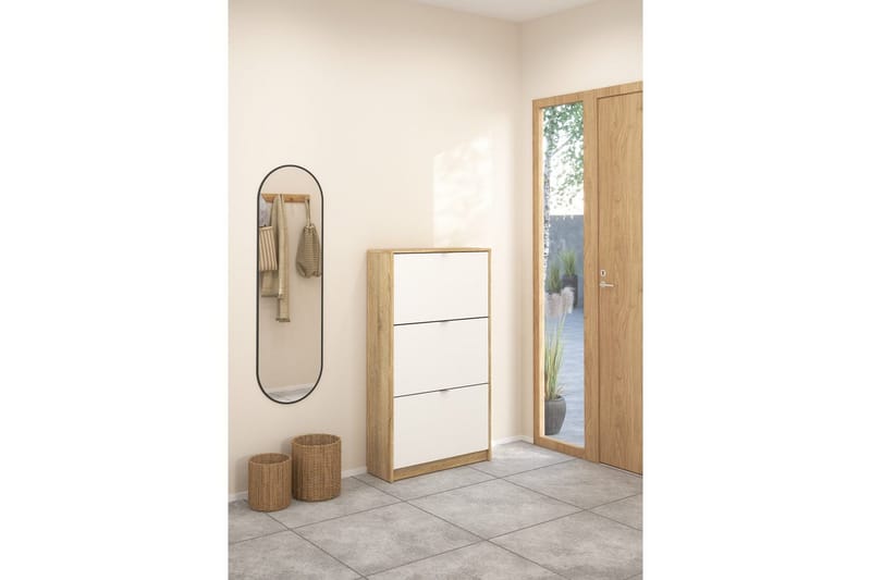 Loranor Skoskåp 70,3 cm - Natur - Förvaring - Sko- & klädförvaring - Skoförvaring