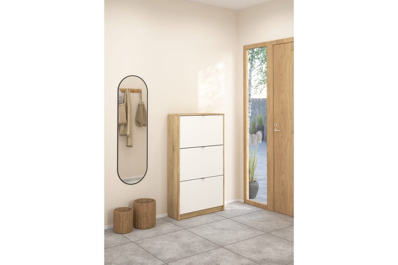 Loranor Skoskåp 70,3 cm - Natur - Förvaring - Sko- & klädförvaring - Skoförvaring