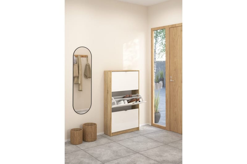 Loranor Skoskåp 70,3 cm - Natur - Förvaring - Sko- & klädförvaring - Skoförvaring