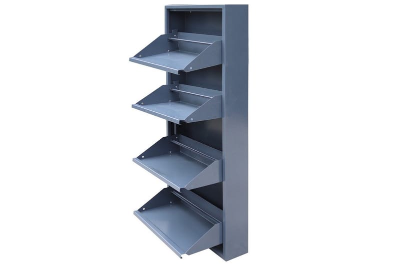 Mayazizi Skoskåp 50 cm - Ljusgrå - Förvaring - Sko- & klädförvaring - Skoförvaring