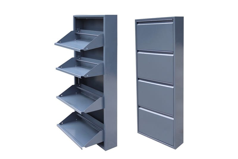 Mayazizi Skoskåp 50 cm - Ljusgrå - Förvaring - Sko- & klädförvaring - Skoförvaring