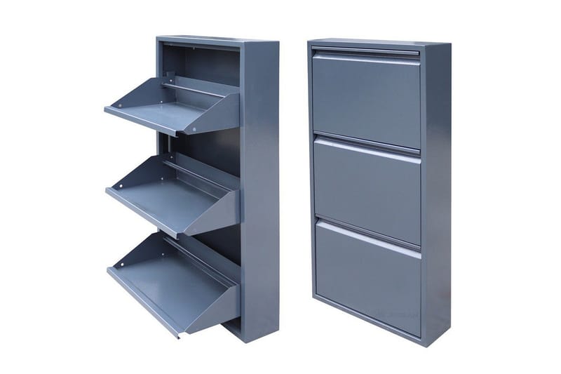 Mayazizi Skoskåp 50 cm - Ljusgrå - Förvaring - Sko- & klädförvaring - Skoförvaring