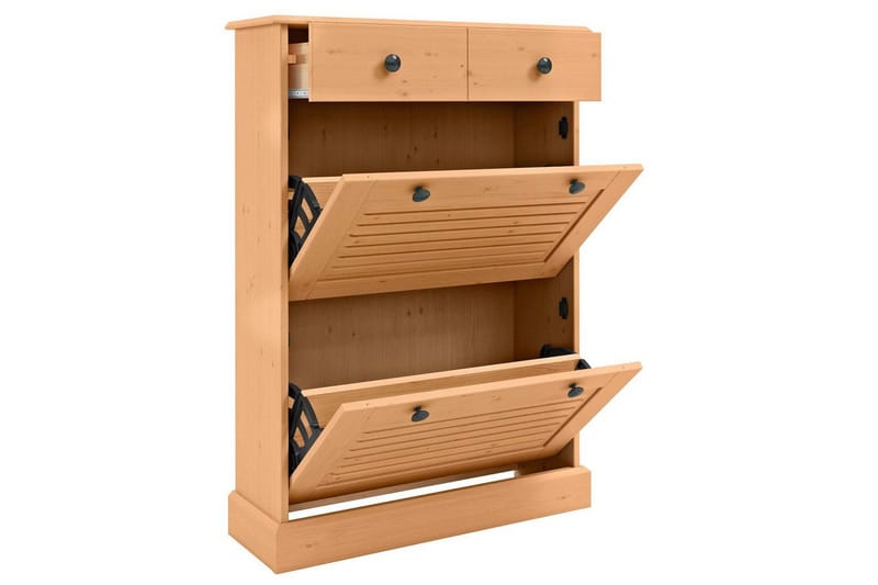 Mille Skoskåp 75x105 cm - Brun - Förvaring - Sko- & klädförvaring - Skoförvaring