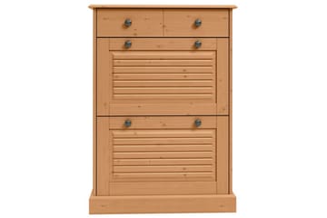 Mille Skoskåp 75x105 cm - Brun - Förvaring - Sko- & klädförvaring - Skoförvaring