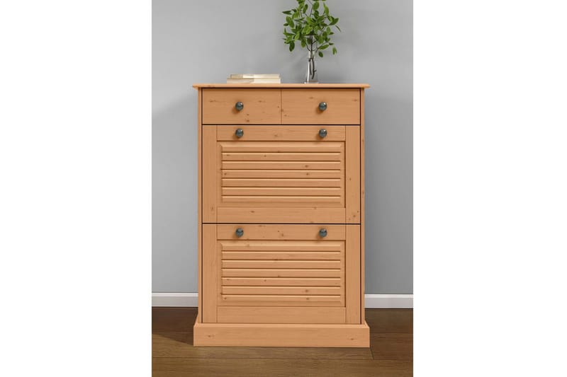 Mille Skoskåp 75x105 cm - Brun - Förvaring - Sko- & klädförvaring - Skoförvaring