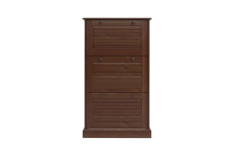 Mille Skoskåp 75x130 cm - Brun - Förvaring - Sko- & klädförvaring - Skoförvaring