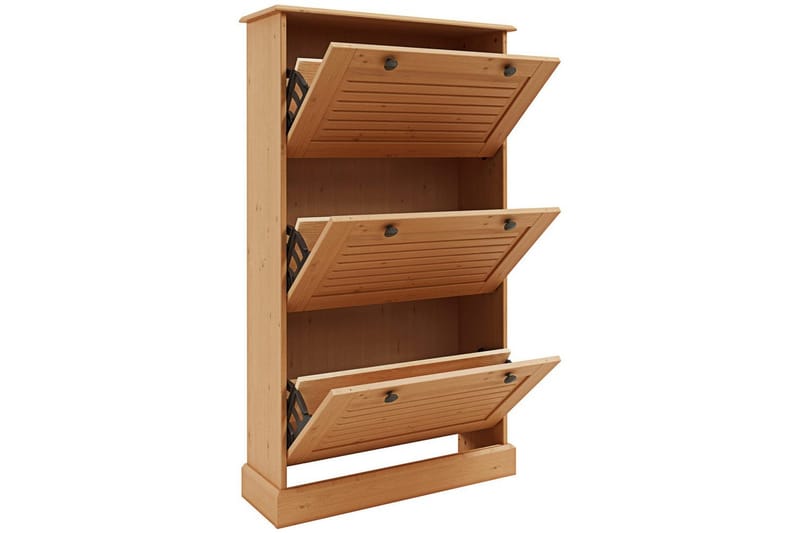 Mille Skoskåp 75x130 cm - Brun - Förvaring - Sko- & klädförvaring - Skoförvaring