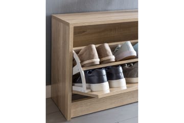Mosbarger Skohylla 80x24 cm - Trä/natur - Förvaring - Sko- & klädförvaring - Skoförvaring