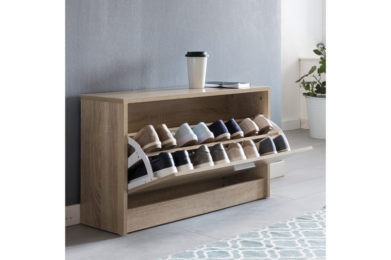 Mosbarger Skohylla 80x24 cm - Trä/natur - Förvaring - Sko- & klädförvaring - Skoförvaring