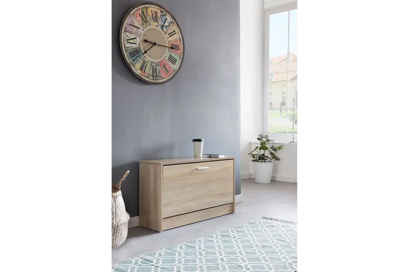 Mosbarger Skohylla 80x24 cm - Trä/natur - Förvaring - Sko- & klädförvaring - Skoförvaring