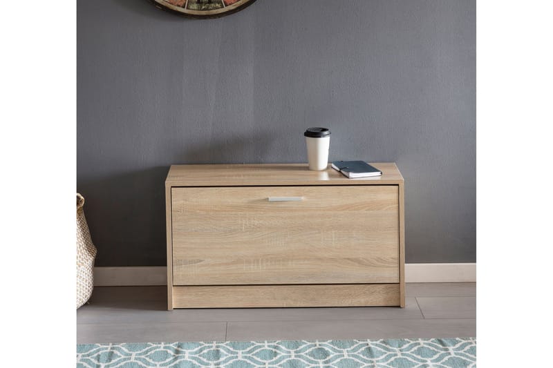 Mosbarger Skohylla 80x24 cm - Trä/natur - Förvaring - Sko- & klädförvaring - Skoförvaring