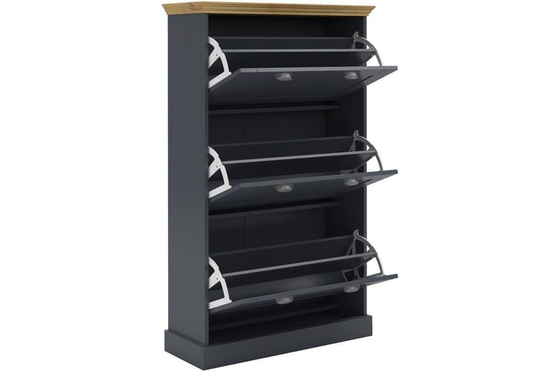 Motala Skoskåp 80x132 cm - Grå - Förvaring - Sko- & klädförvaring - Skoförvaring