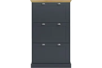 Motala Skoskåp 80x132 cm - Grå - Förvaring - Sko- & klädförvaring - Skoförvaring
