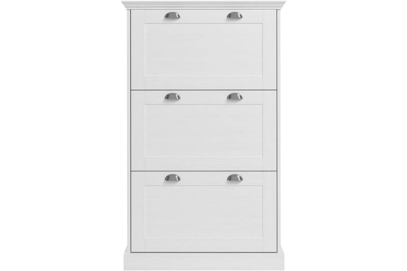 Motala Skoskåp 80x132 cm - Vit - Förvaring - Sko- & klädförvaring - Skoförvaring