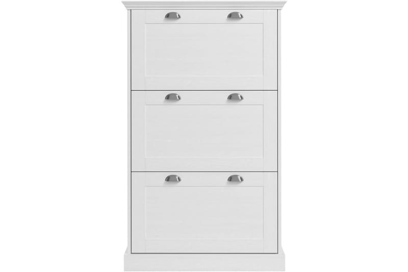 Motala Skoskåp 80x132 cm - Vit - Förvaring - Sko- & klädförvaring - Skoförvaring