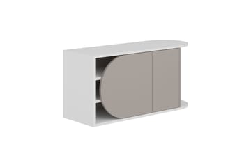 NIEUWE Skoskåp 104 cm Brun/Vit
