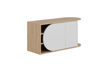 NIEUWE Skoskåp 104 cm Ek/Vit