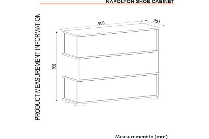 NOBLEZ Skoskåp 90 cm Beige/Sandsten - Förvaring - Sko- & klädförvaring - Skoförvaring