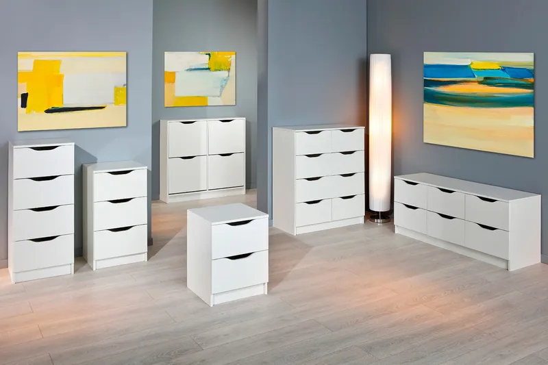 Novalis Skoskåp 100 cm - Vit - Förvaring - Sko- & klädförvaring - Skoförvaring