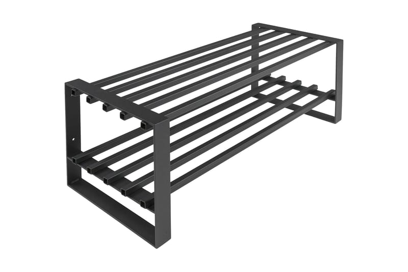 ONME Skohylla 70 cm Svart - Skoförvaring - Skohylla & skoställ