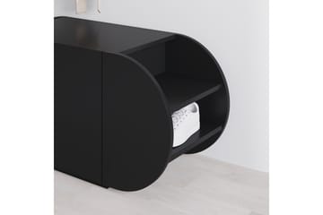 Pozy Skoskåp 110 cm - Svart - Förvaring - Sko- & klädförvaring - Skoförvaring