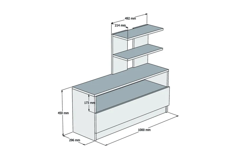 Puqa Design Skoförvaring - Valnöt - Förvaring - Sko- & klädförvaring - Skoförvaring