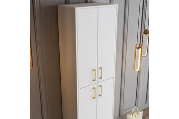 Retzow Skoskåp 60 cm - Guld/Vit - Förvaring - Sko- & klädförvaring - Skoförvaring
