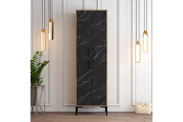 Retzow Skoskåp 60x35 cm - Svart/Mörkbrun - Förvaring - Sko- & klädförvaring - Skoförvaring