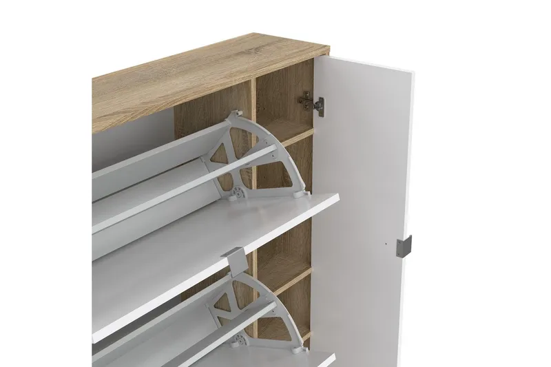 Rivornis Skoskåp 98,8 cm - Natur - Förvaring - Sko- & klädförvaring - Skoförvaring