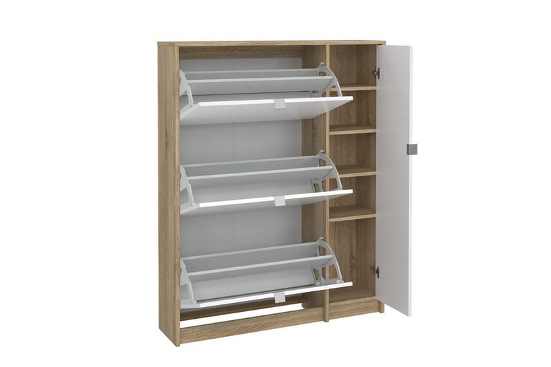 Rivornis Skoskåp 98,8 cm - Natur - Förvaring - Sko- & klädförvaring - Skoförvaring