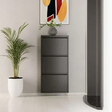 Rylanis Skoskåp 50x103 cm - Antracit - Förvaring - Sko- & klädförvaring - Skoförvaring