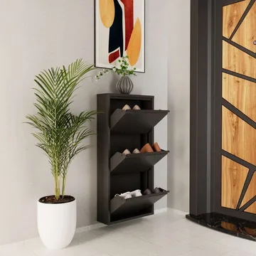 Rylanis Skoskåp 50x103 cm - Antracit - Förvaring - Sko- & klädförvaring - Skoförvaring