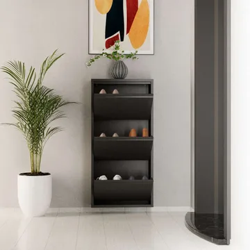 Rylanis Skoskåp 50x103 cm - Antracit - Förvaring - Sko- & klädförvaring - Skoförvaring