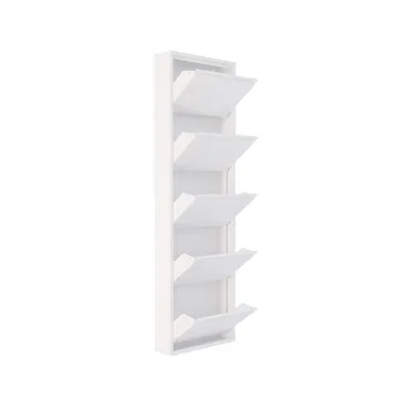 Rylanis Skoskåp 50x169 cm - Vit - Förvaring - Sko- & klädförvaring - Skoförvaring