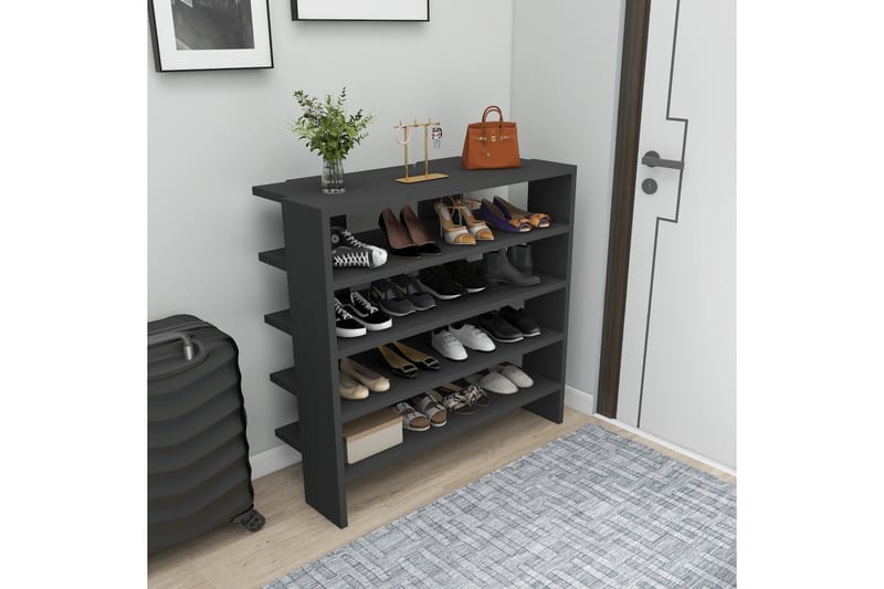 Sargel Skoskåp 75,6 cm - Antracit - Förvaring - Sko- & klädförvaring - Skoförvaring