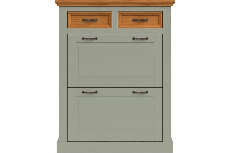 Selma Skoskåp 90x115 cm - Grön - Förvaring - Sko- & klädförvaring - Skoförvaring