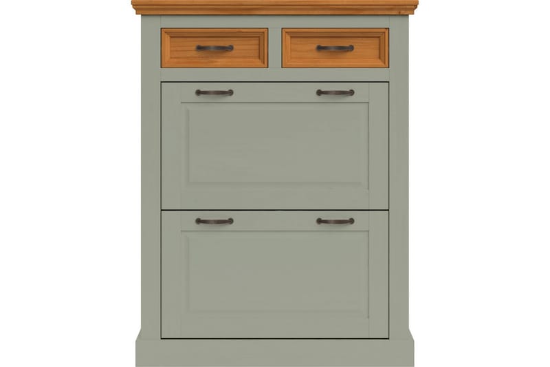 Selma Skoskåp 90x115 cm - Grön - Förvaring - Sko- & klädförvaring - Skoförvaring