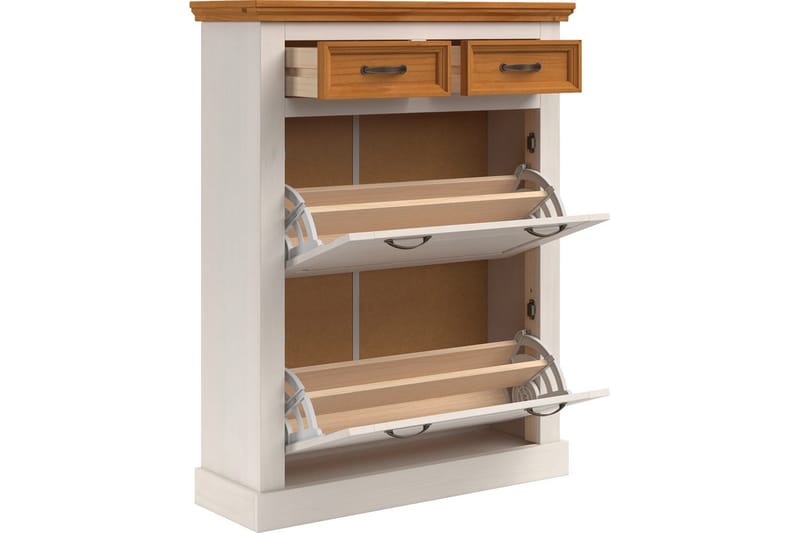 Selma Skoskåp 90x115 cm - Vit - Förvaring - Sko- & klädförvaring - Skoförvaring