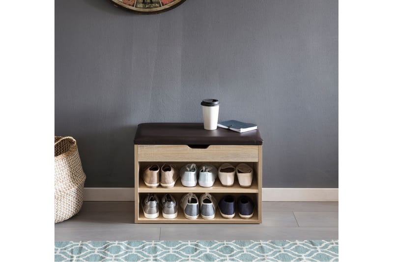 Shiheem Skohylla 60x30 cm - Trä/natur - Förvaring - Sko- & klädförvaring - Skoförvaring