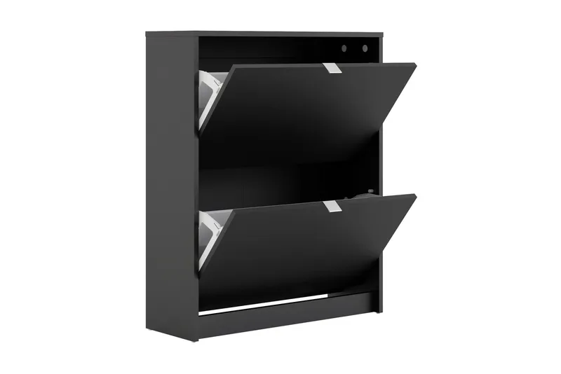 Shoey Skoskåp 2 Fack - Svart - Förvaring - Sko- & klädförvaring - Skoförvaring