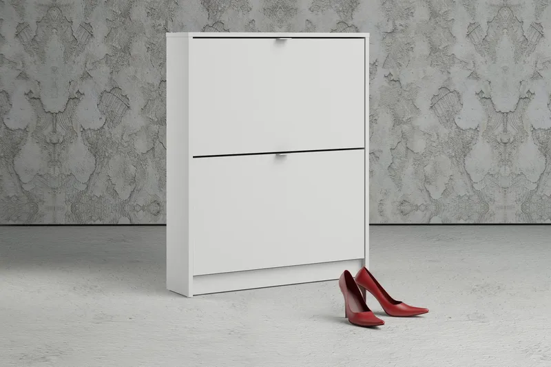 Shoey Skoskåp 2 Fack - Vit - Förvaring - Sko- & klädförvaring - Skoförvaring