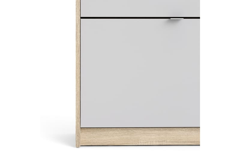 Shoey Skoskåp 3 Fack - Trä/natur/Vit - Förvaring - Sko- & klädförvaring - Skoförvaring